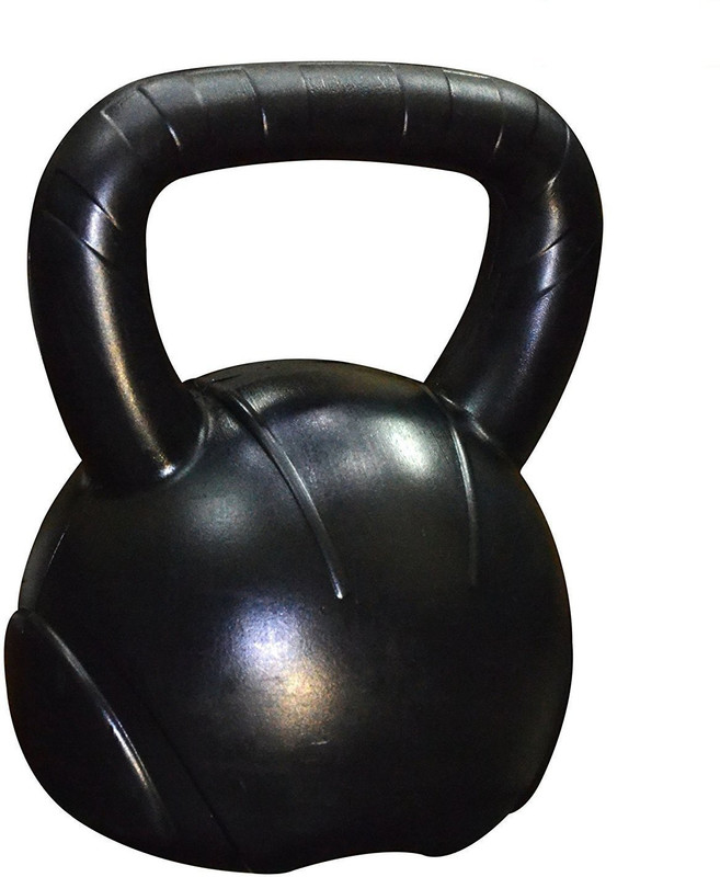 Sports World 5KG FITNESS KETTLEBELL SINGLE PIECE, FOR STRENGTH AND CARDIO TRAINING Black Kettlebell(5 kg)