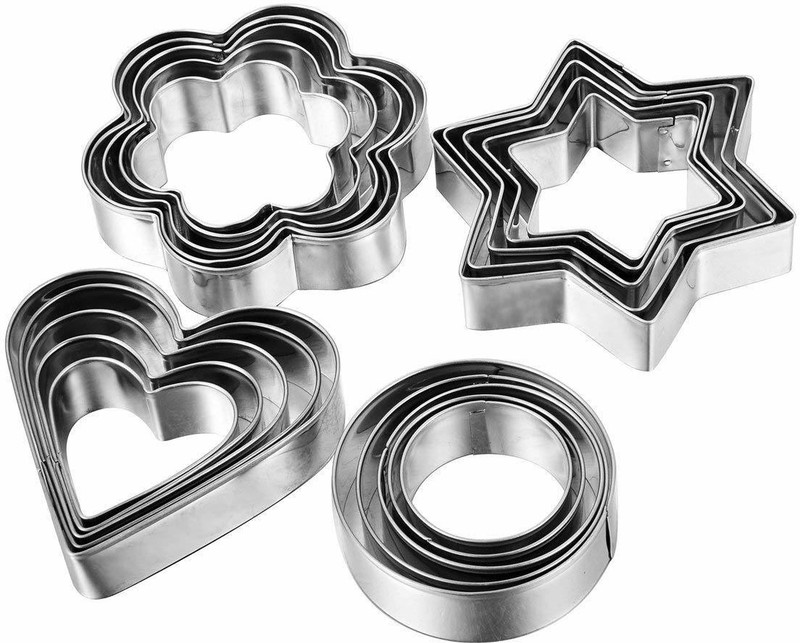 sarvopari mega mall Cookie Cutter(Pack of 12)