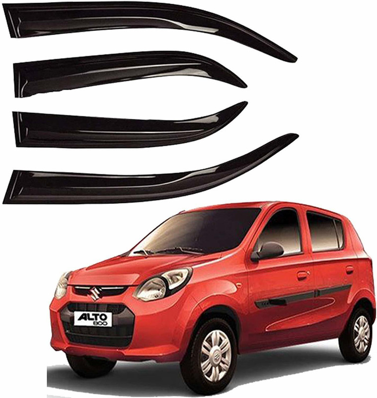 JEET ENTERPRISES For Front, Rear Wind Deflector(Tinted Maruti Alto 800)