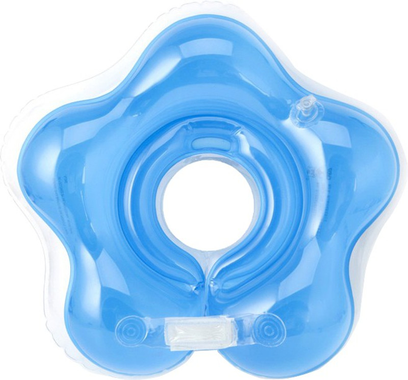 Nema nflatable Baby Neck Float Safety Swimming Ring - Blue Swim Floatation Belt