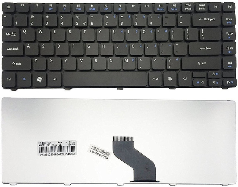 SellZone Aspire 4410 4739Z 4535G 4736 4736G 4736Z 4743Z 4750Z E1-431 Laptop Keyboard Replacement Key