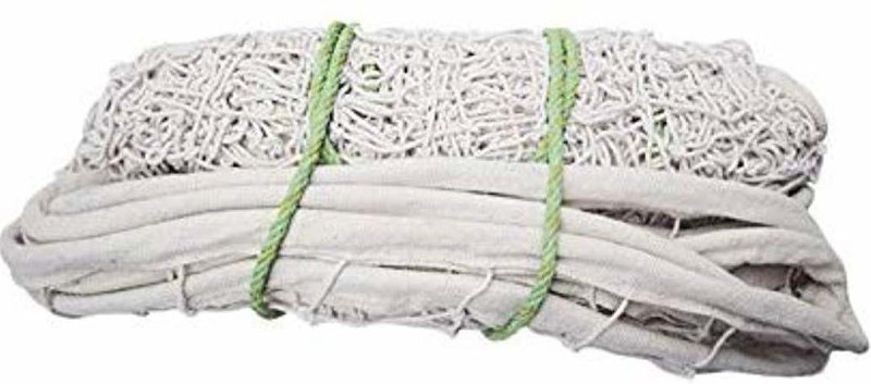Alvi Volleyball White Net Cotton Volleyball Net(White)