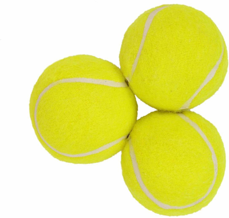 AXN Light Weight cricket Tennis Ball - Size: 6 (Pack of 3, Green) Tennis Ball(Standard, Pack of 3)