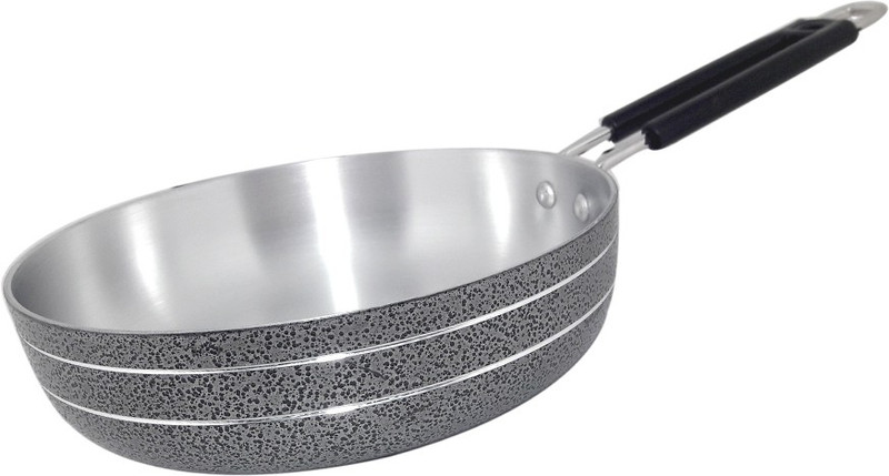 bartan hub Frying Pan (Aluminium Made , 20 cm, Dishwasher safe ) Fry Pan 20 cm diameter 0.5 L capacity(Aluminium)