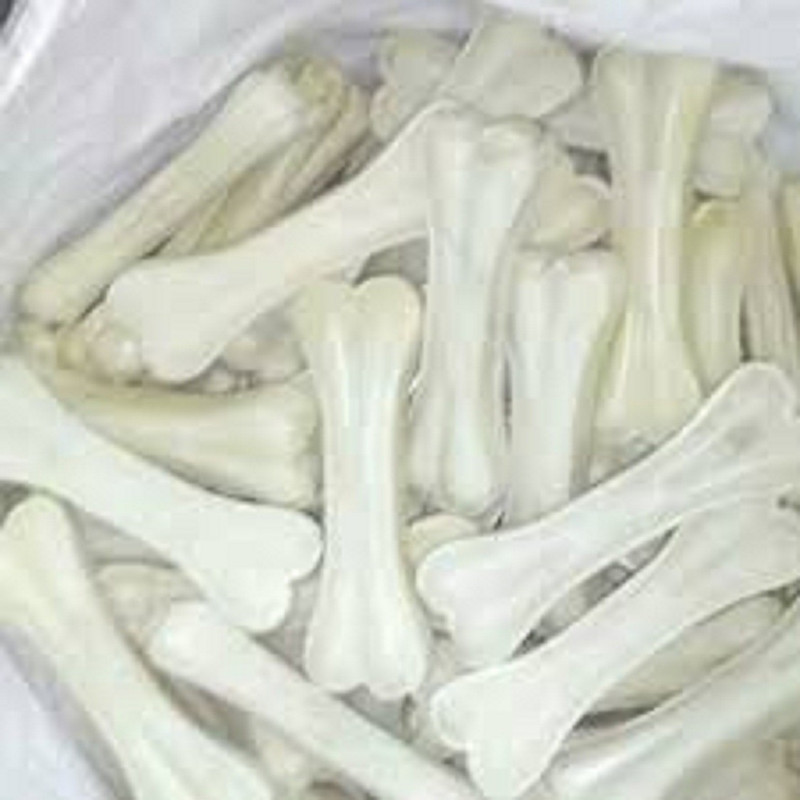 Hanu calcium bones 4 inch Chicken Dog Chew Chicken Dog Chew(1 kg, Pack of 30)