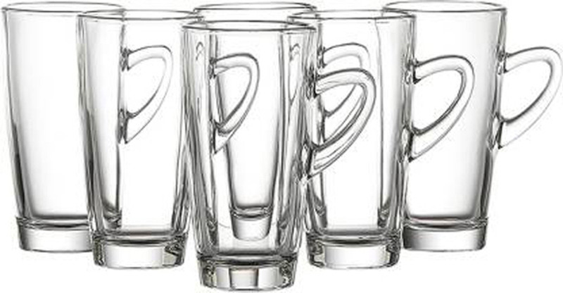 GLAMOROUS (Pack of 6) MANKU71 Glass Cocktail Glass(300 ml, Glass, Clear)