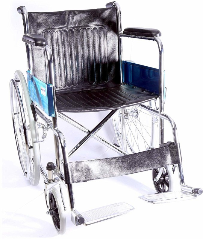 Smart Care Lightweight Durable Wheelchair - 809 Manual Wheelchair(Self-propelled Wheelchair)