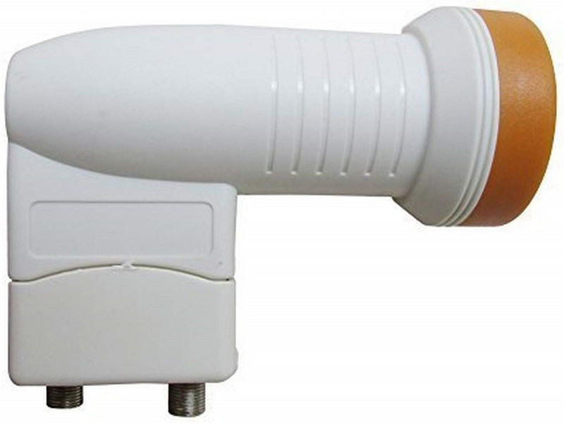 Creative Tech 2 Port Ku-Band Low Noise Full HD LNB for Multiple Set Top Box Antenna Rotator