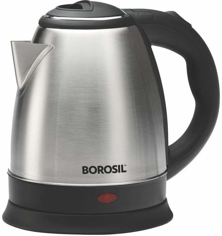 BOROSIL RIO Electric Kettle(1.5 L, Silver)