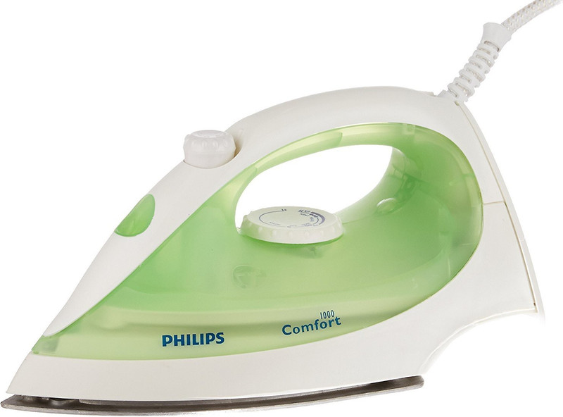 PHILIPS Steam Iron GC1010/01 |1200 W With Indicator Light iron 1200 W Steam Iron(Green)