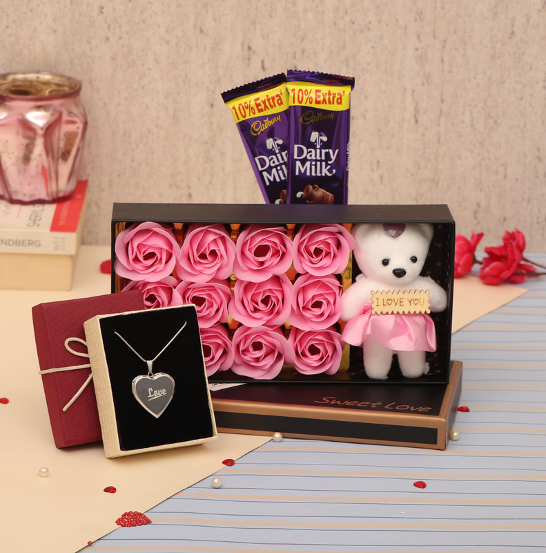 TIED RIBBONS Valentine Gifts For Girlfriend Wife Girls Her - Love Gift