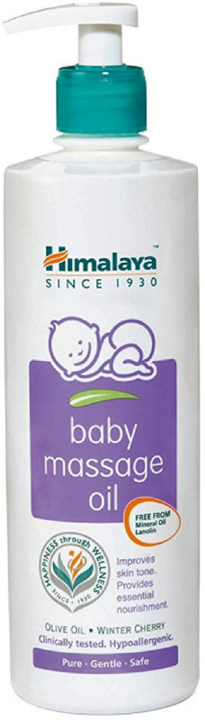 Himalaya Herbals BABY MASSAGE OIL 500 ML (PACK OF 1)(500 ml)