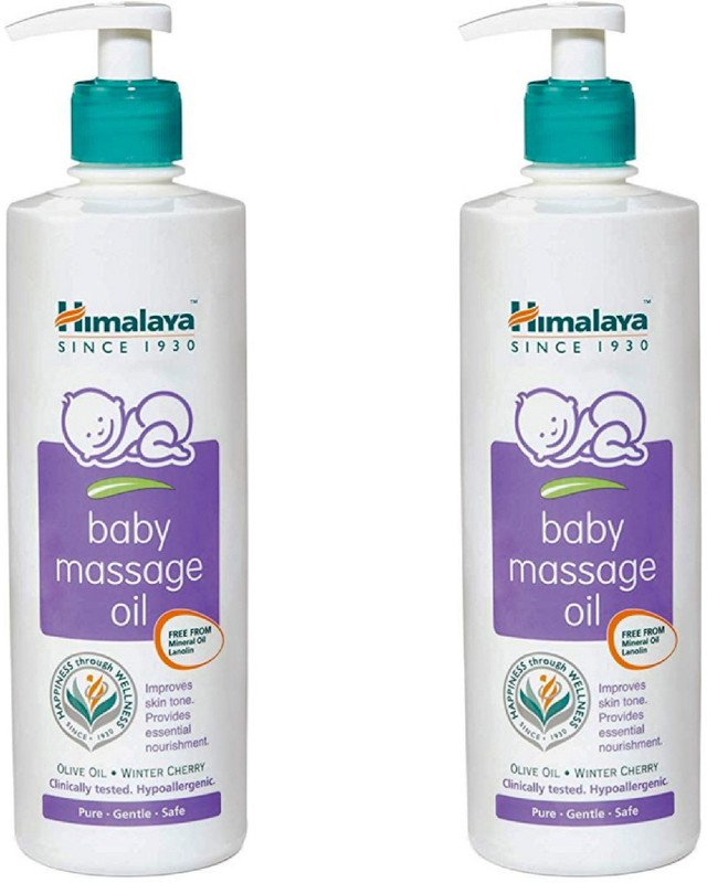 Himalaya Herbals BABY MASSAGE OIL 500 ML (PACK OF 2)(1000 ml)