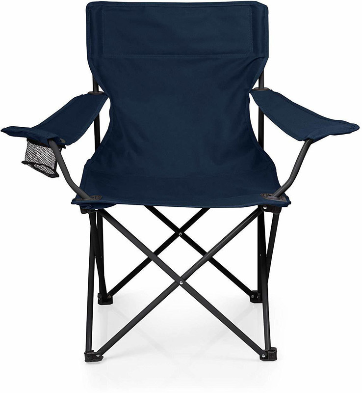 HomeFast Foldable Portable Camping Beach Travel Outdoor Chair Foldable Iron Inversion Chair
