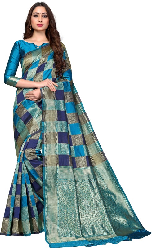 Koustav Self Design, Paisley, Woven Banarasi Pure Silk, Art Silk, Cotton Silk...