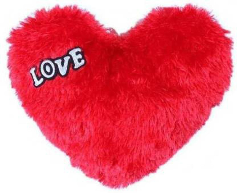 RBB HUB Valentine gift Love Red Heart Soft toy - 25 cm (Multicolor)  - 25 cm(Multicolor)