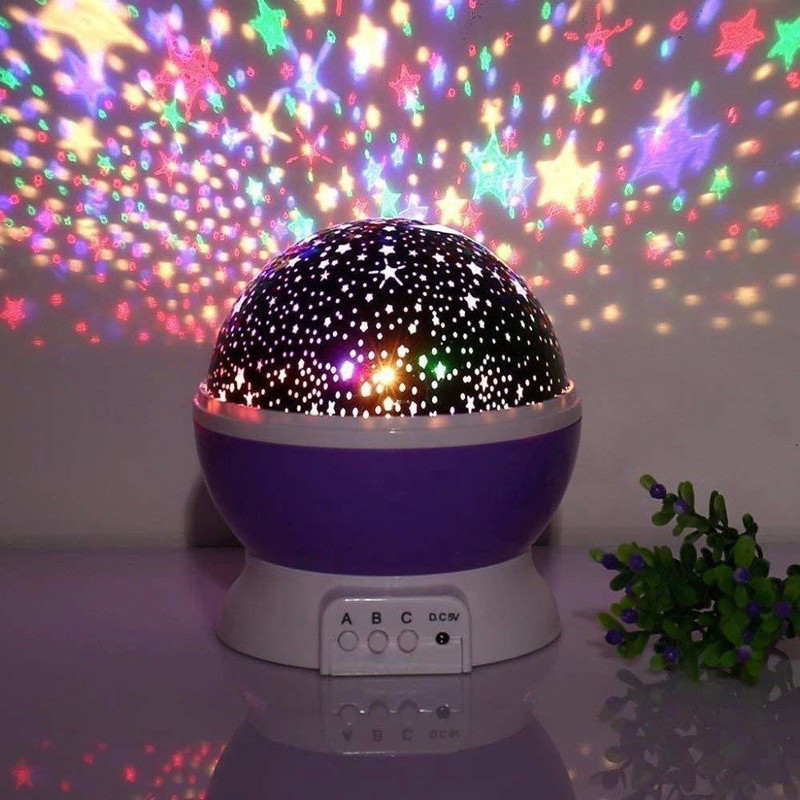 UZAN Star Master Projector Night Lamp(13 cm, Multicolor)
