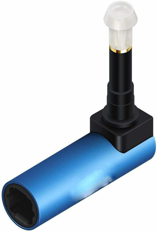 Tobo  TV-out Cable Toslink Digital Optical Adapter 90 Degrees Audio cable converter TD-686OC(Blue, For Home Theater)