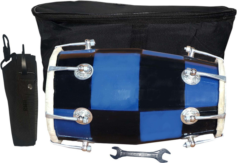 RAM musical Free Full Tool Kit With Baby dholak 1406 Nut & Bolts Dholak(Multicolor)