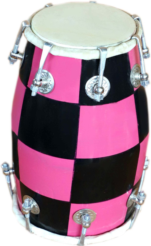 GT manufacturers Baby Dholak 1406 Nut & Bolts Dholak(Multicolor)