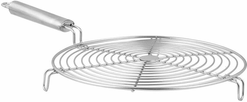 anand trading cos Roaster_Pappad_Jali_SS 2 kg Roaster(Steel)
