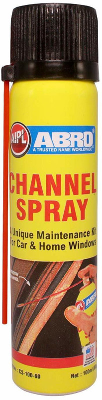ABRO CS-100-60 Channel Spray for Car Windows & Home Doors Smooth Movement Manual Sprayer(0.1 L Pack of 1)