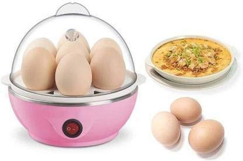 INFINITY CHOICE Electric Boiler rMultifunctional Egg Boiler Egg Cooker (Multicolor, 7 Eggs) 1_Electric Egg Boiler Egg Cooker(Pink, Blue, 7 Eggs)
