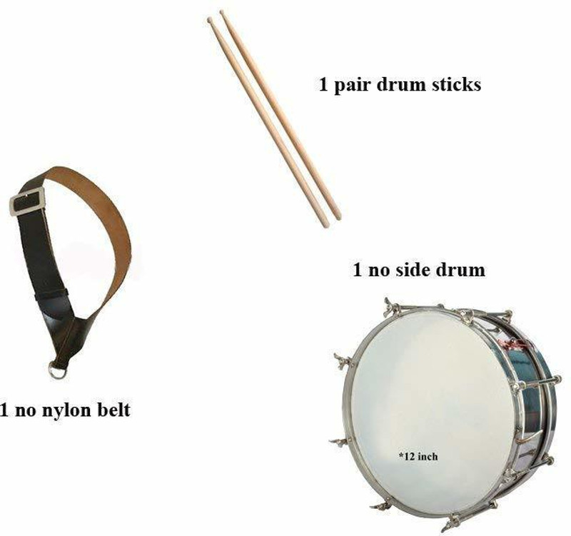 new jaibharat musicals Drum tasha Acoustic 1 Drum Kit Set(Professional)