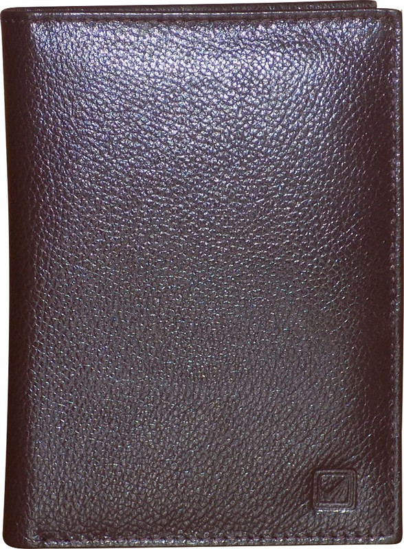 Kan Genuine Leather Passport Cover(2 Passports)/Travel Document Holder with 9 card slots for Men & Women(Brown)