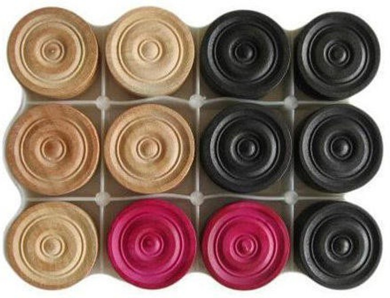 urvi wooden carrom goti PVC Carrom Striker