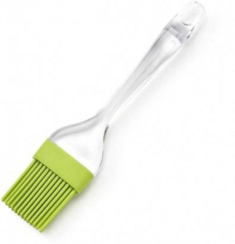 KITIKIN Silicone Flat Pastry Brush Silicone, fibre Flat Pastry Brush(Pack of 1)