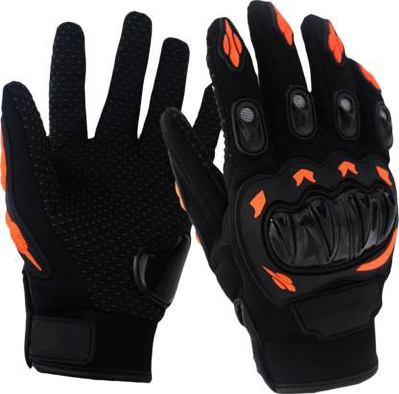 KK CRAFT KTM Sports Riding Gloves Riding Gloves (Black & Orange) Riding Gloves(Orange, Black)