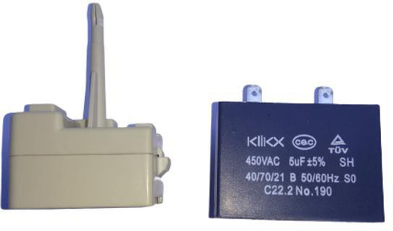 PBROS 1 Set Compressor Relay Overload with Capacitor Suitable for Liters Temperature Sensor and Controller Electronic Hobby Kit