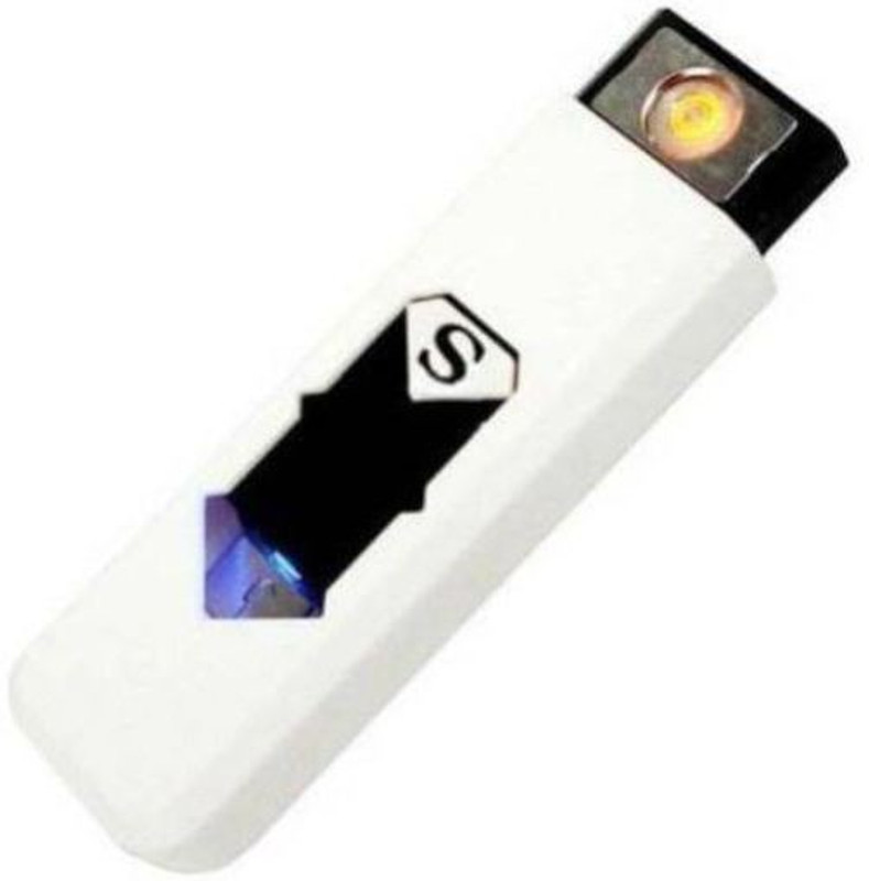 GUGGU FEQ_588T_ Flameless Cigarette Lighter compatiable with all Smart phones || Rechargeable ||Electronic ||Windproof ||Eco Friendly ||Unique USB||Cigarette Lighter|| Pocket Friendly|| Size Compact|| Compatible with all smartphones FEQ_588T_ Flameless Cigarette Lighter compatiable with all Smart ph