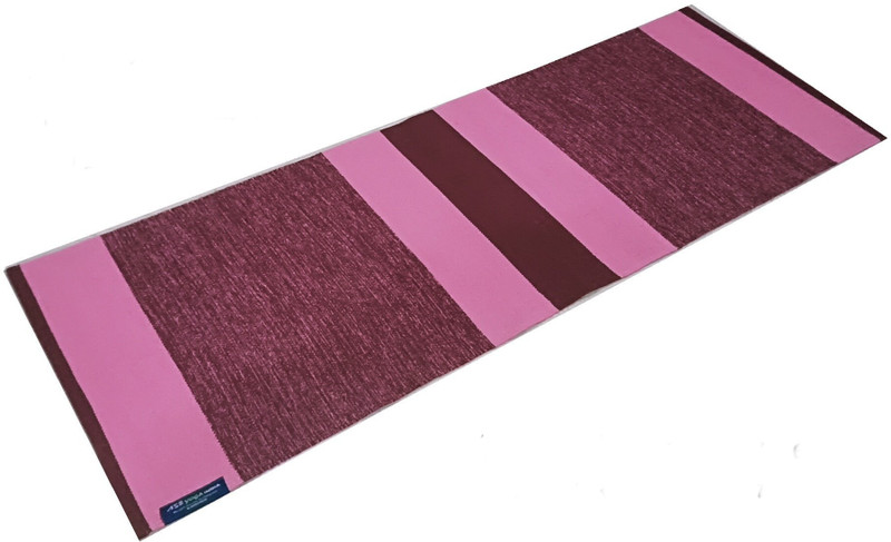 ASE YOGA INDIA 100 % COTTON YOGA MAT SHADE WITH BOXES Pink 5 MM mm Yoga Mat
