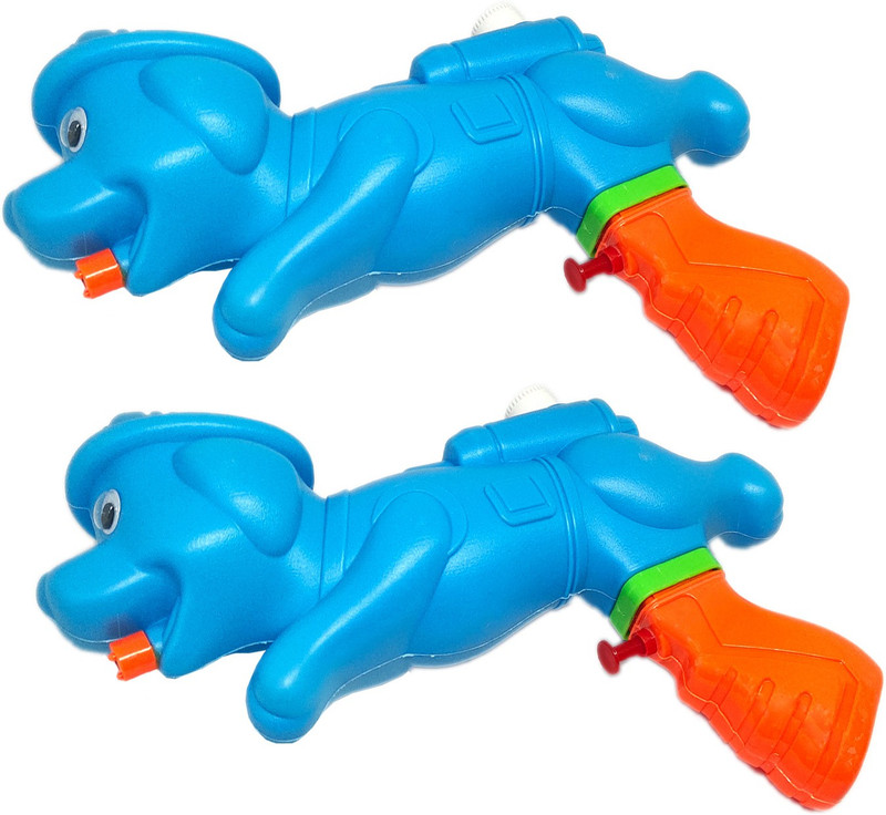 Brown Leaf Elephant Trunk Water Gun Pichkari Toys Holi Pressure Water Gun Pichkari Tank for Children Holi & Pool Party Water Gun(Multicolor)