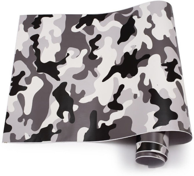 EliteAuto Camouflage-D Army multipurpose Vinyl Wrap Sheet Roll Film for laptops/mobiles/household/customisations "30x50cm" Roll vinyl sheet Reusable Laptop Skin Compatible for 24 inch(Theme: Patterns)
