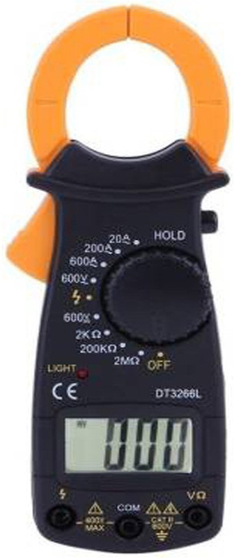 CPEX Electronic Tester Power Meter Clamp Meter AC/DC Current Voltage Temperature Tester OHM Tester Instant Read Thermocouple Kitchen Thermometer