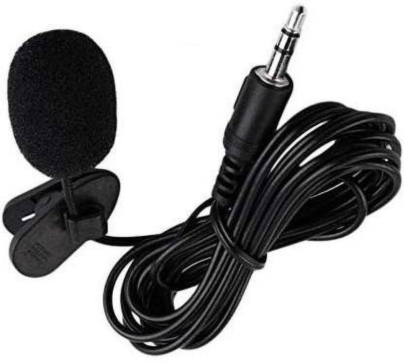 OAHU Collar Microphone With Clip for Chatting, Voice & Video Call Voice Recording Microphone COLAR MICROPHONE (Black) Perfect for Youtuber Camera Microphone