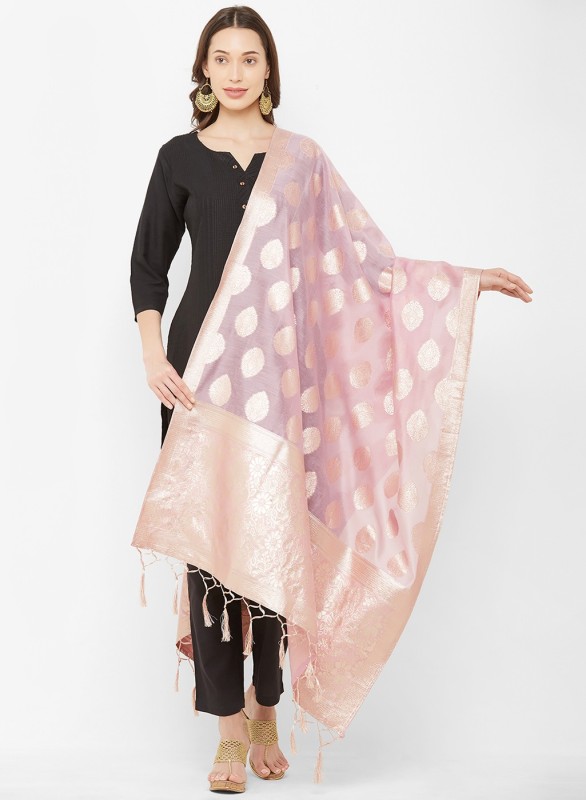 Nanda Silk Mills Cotton Silk Printed Women Dupatta