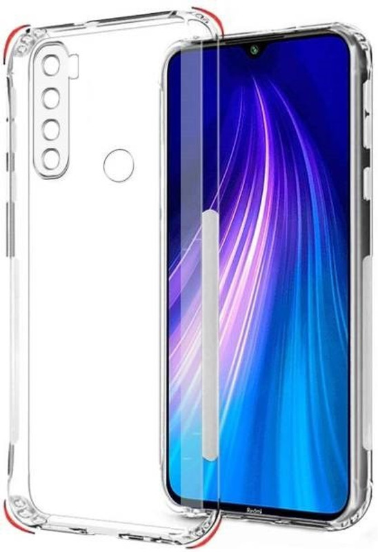VIZO Pouch for Mi Redmi Note 8(Transparent, Camera Bump Protector)