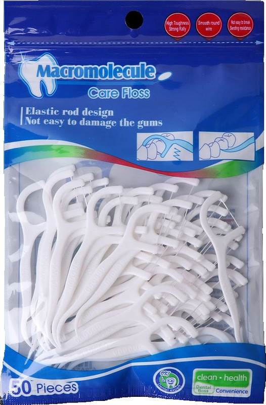 ELITEHOME Tooth Clean Dental Floss Toothpicks Plastic Teeth Fresh Breath and Health Gums(7.6 cm)