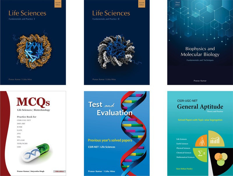 Pathfinder Academy CSIR-JRF-NET Life Sciences Six Book Combo Set - CSIR-JRF-NET Life Sciences(English, Paperback, Pranav Kumar, Usha Mina)