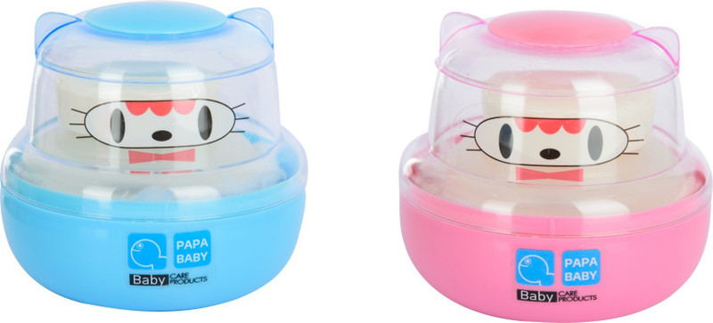 Elecsera baby powder puff(Blue, Pink)