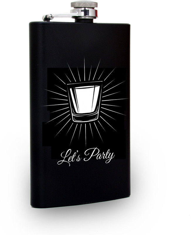 TRAQ BEST FRIENDS FOREVER ENGRAVED STAINLESS STEEL POCKET LIQUOR FLASK STAINLESS STEEL Hip Flask(230 ml)