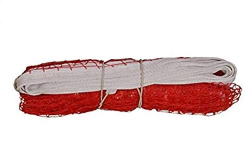 STC Nylon Practice Orange Volleyball Net(Orange)