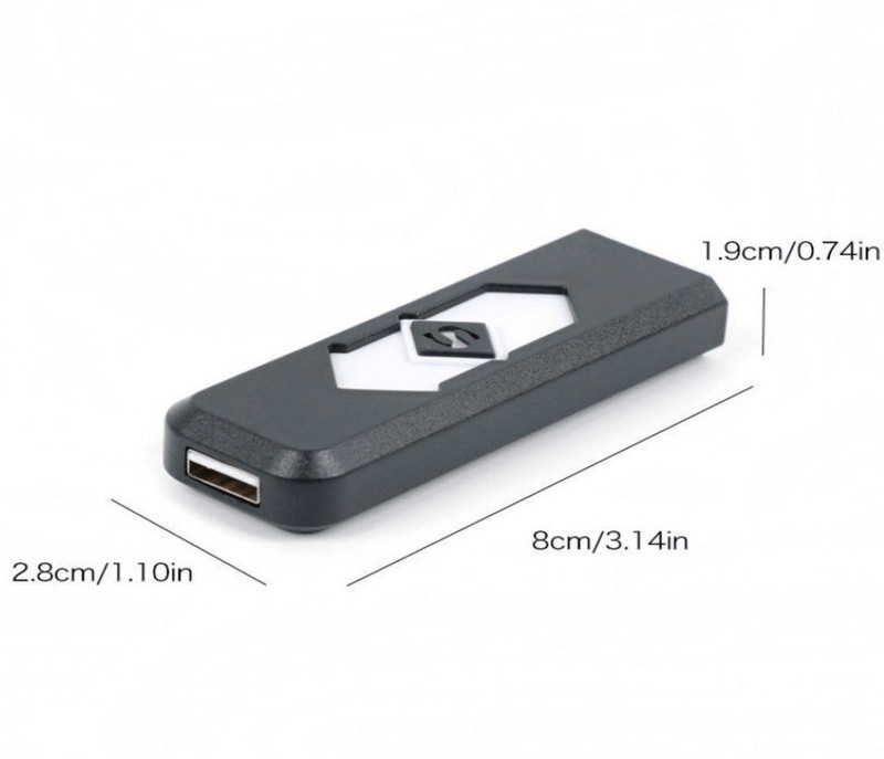 Parcit DC Connector USB Rechargeable lighter Car Cigarette Lighter(3)