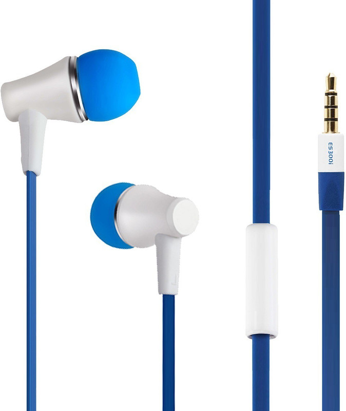 Allnext ES 300i 3.5mm Stereo Headset with Microphone for smartphone Wired Headset(White...