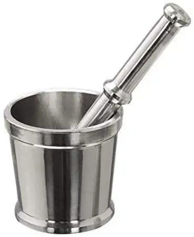 SHIVOTRI Khal Batta/imam dasta/s.s.kutni (MORTAR& PESTLE) SET SIZE 04 Aluminium Masher(Pack of 1)