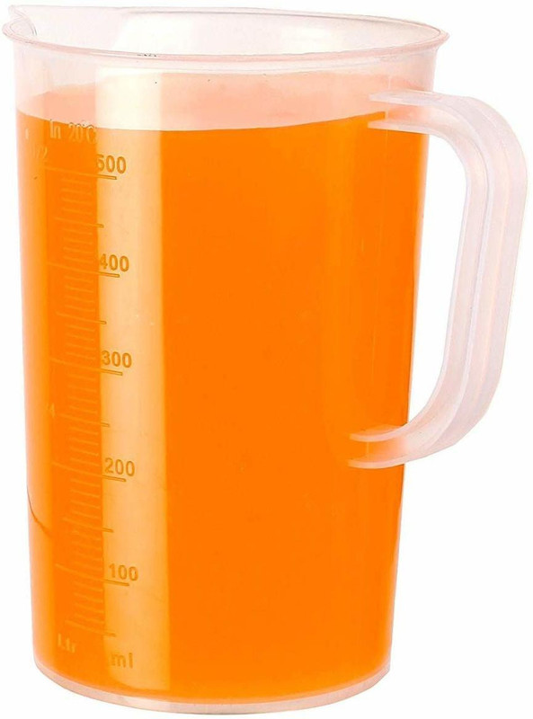 TAG3 Professional Measure Jar Cup Glass for Kitchen Cooking Jug Baking & Measuring Solids and Liquids | 500 ml | Transparent Measuring Cup(500 ml)